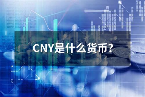 CNY是什么货币？