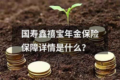 国寿鑫禧宝年金保险保障详情是什么？