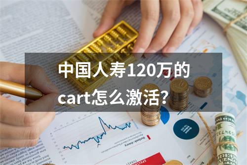 中国人寿120万的cart怎么激活？