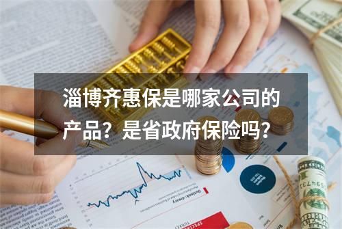 淄博齐惠保是哪家公司的产品？是省政府保险吗？